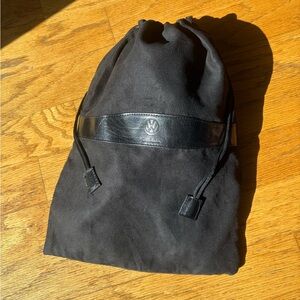 Volkswagen Das Auto Black Houndstooth Reversible Shoe Bag